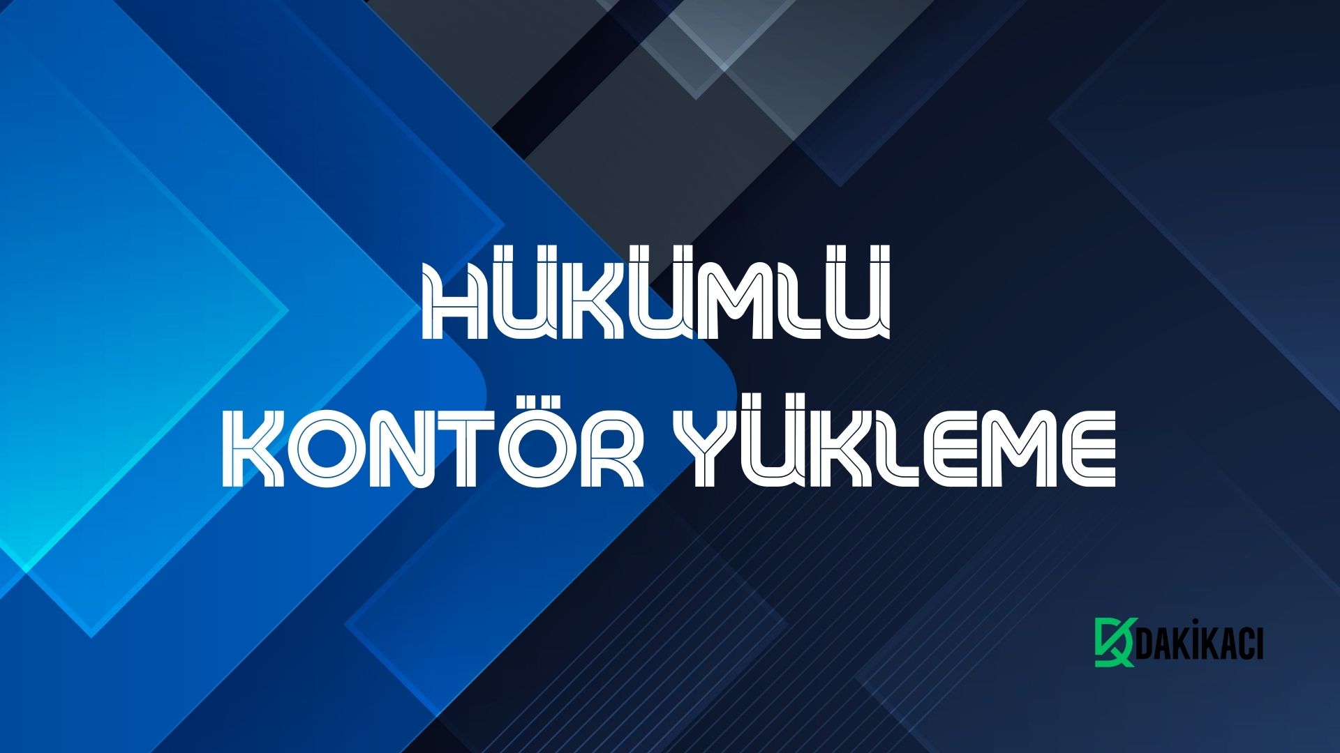 Hükümlü Kontör Yükleme İşlemleri